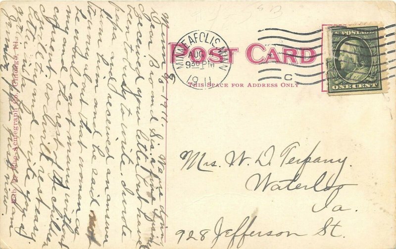 St. Paul Minnesota 1911 Postcard Pavilion Como Park