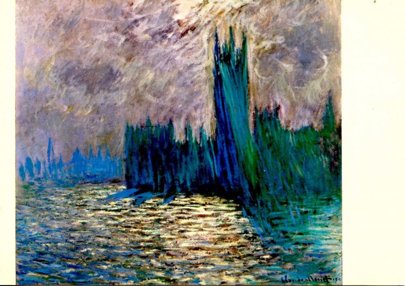 House of Parliament, London  Artist: Caude Monet