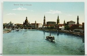 Germany DRESDEN General View c1910 Postcard J13