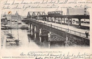 Charlestown Bridge and Elevated Boston, Massachusetts