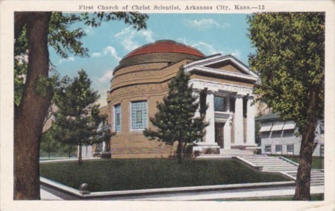 Church First Church Of Christ Scientist Arkansas City Kansas