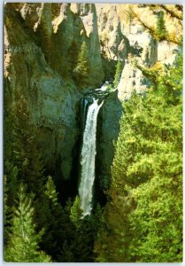 Postcard - Tower Falls, Yellowstone National Park - Wyoming