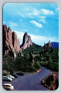 Spires Of The Garden Of The Gods Pikes Peak Region Colorado Vintage Unposted