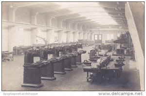 Bandsaws At Oswald Forst's Factory Solingen Germany 1929 Real Photo