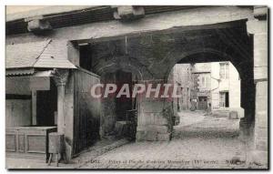 Dol - Porch d & # 39ancien Monastery - Old Postcard