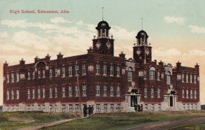 EDMONTON, Alberta, Canada, 1900-1910s; High School