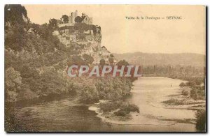 Old Postcard Vallee Dordogne Beynac