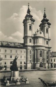 Hungary Eger Minoritak temploma church 1960s photo postcard