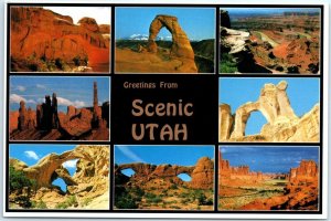 Postcard - Greetings From Scenic Utah