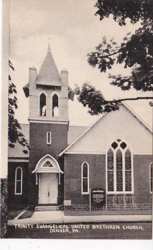 Pennsylvania Denver Trinity Evangelical United Brethren Church