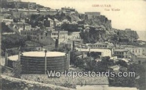Gas Works Gibraltar Postcard. Post Card