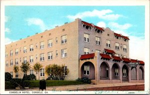 Postcard Cordelia Hotel in Cordele, Georgia