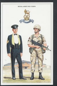 Military Postcard - The British Army - Royal Army Pay Corps  T199