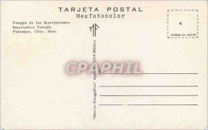 Postcard Modern Mexico Sign Temple