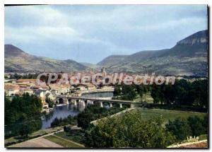 Old Postcard Millau door of the Tarn Gorges General view