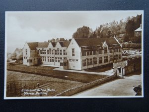 Somerset BATH Kingswood School New Building - Old RP Postcard