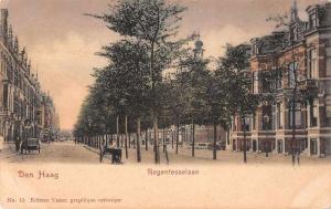 Den Haag The Hague Netherlands Regentesselaan Street Scene Postcard J80283