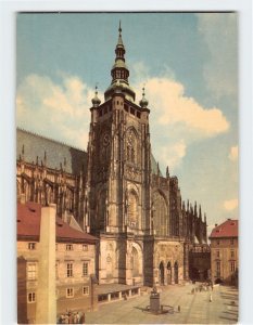 Postcard St. Vitus Cathedral, Prague, Czech Republic