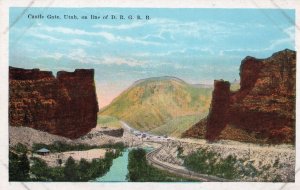 12516 Castle Gate, Utah, On the Line of the Denver & Rio Grande Railroad