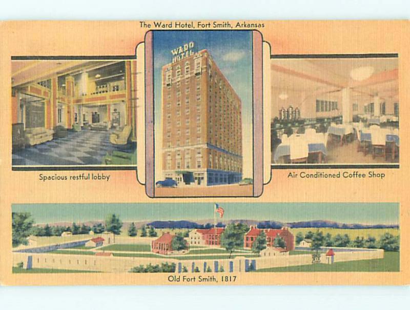 Linen WARD HOTEL & RESTAURANT Ft. Fort Smith Arkansas AR Q7140