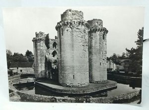 Nunney Castle Somerset S W Side Vintage RP Postcard