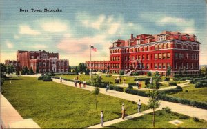 Nebraska Boys Town Panoramic View