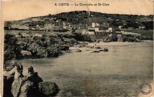 CPA CETTE - Le Corniche et St-CLAIR (510624)