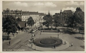 Germany Bad Aachen Hansemannplatz RPPC Vintage Postcard 07.14