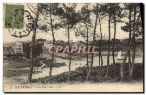 Postcard Old Port Clos Ile Brehat