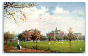 Tucks Oilette Dulwich College London England UK Postcard