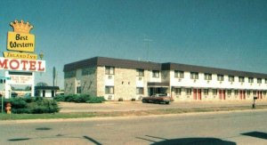 Best Western Island Inn Motel Grand Island Nebraska Unposted Vintage Postcard