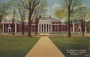 Postcard Waterman Building University of Vermont Burlington VT