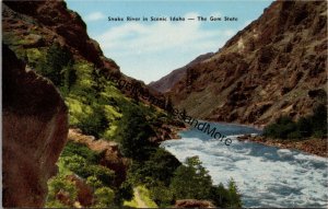 Snake River in Scenic Idaho Postcard PC346