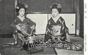 Maiko Girls Kyoto Japan Unused 