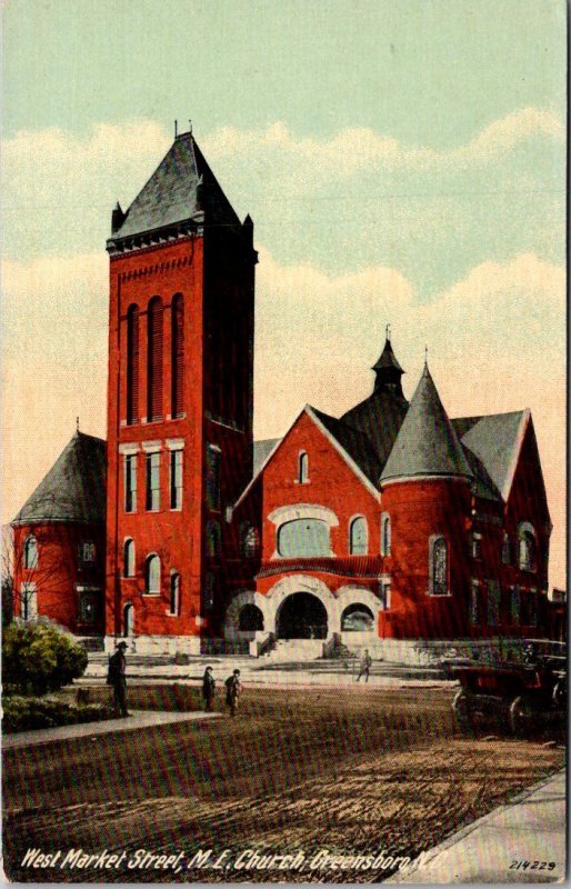 North Carolina Greensboro Methodist Episcopal Church