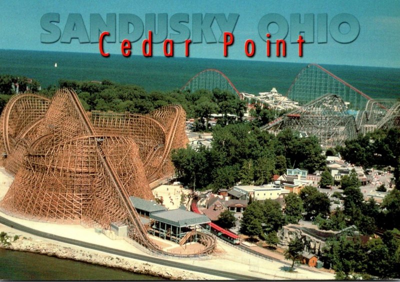 Ohio Sandusky Cedar Point Amusement Park Roller Coaster