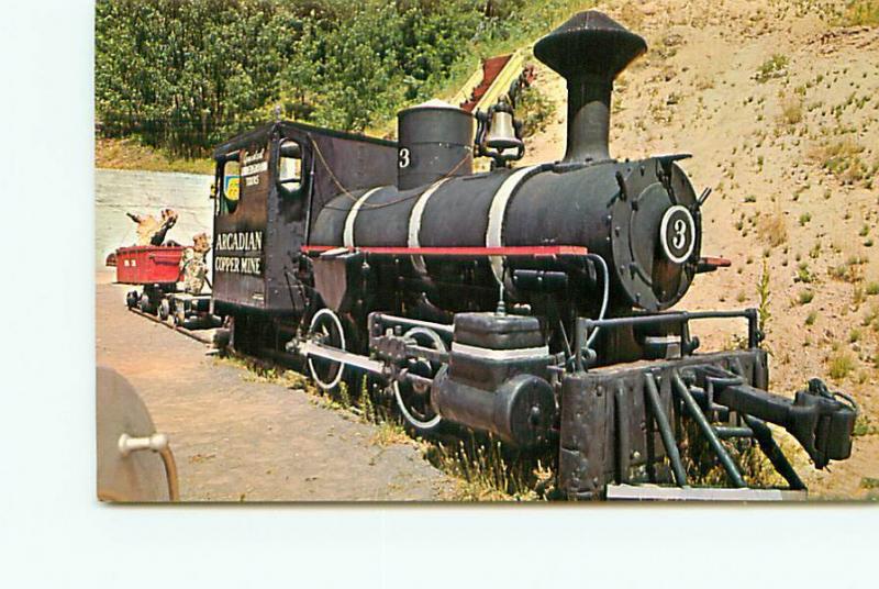 Postcard Hancock  Michigan arcadian Cooper Mine Tours Upper Penn   # 3145A