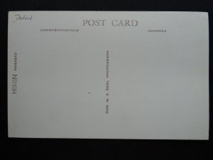 Devon Lynmouth LYNTON CLIFF RAILWAY / LIFT showing Conductor - Old RP Postcard