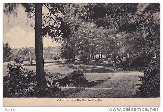 Volunteer Park, Seattle, Washington, 1900-1910s