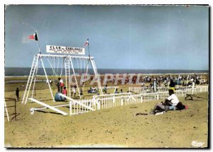 Modern Postcard Notre Dame de Monts Vendee Beach