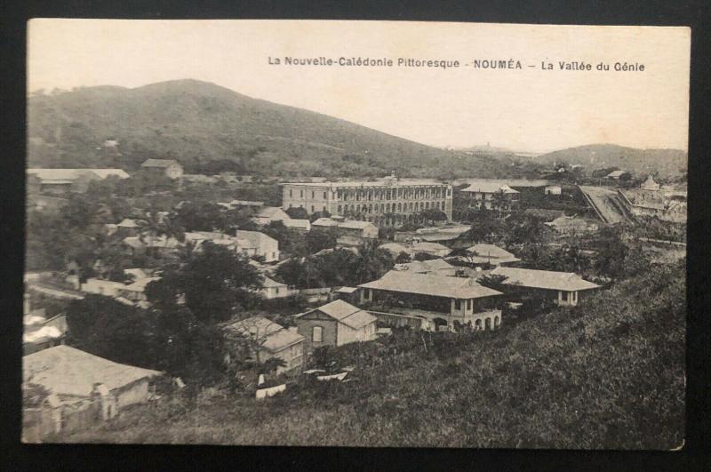 Mint Noumea New Caledonia Real Picture Postcard RPPC Genie Valley View