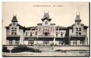 Valras Plage Old Postcard Casino