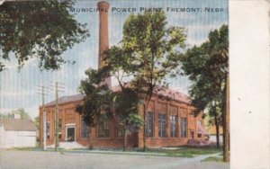 Nebraska Fremont Municipal Power Plant 1910