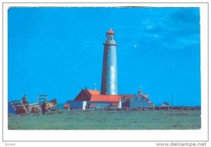 Lighthouse , Cap des Rosiers , Quebec , Canada , PU-1953