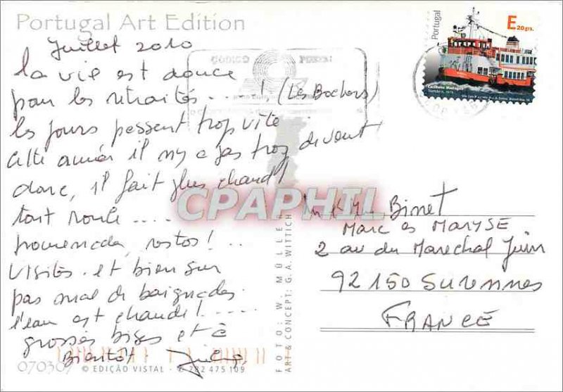 Postcard Portugal Modern Art Edition