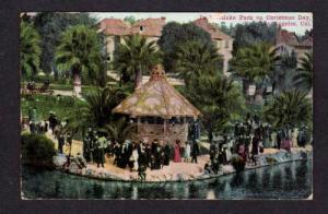 CA Westlake Park LOS ANGELES CALIFORNIA CALIF Postcard-