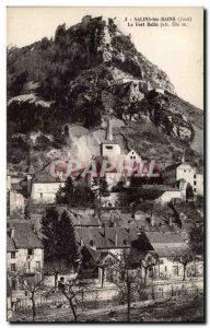 Salins les Bains - Fort Belin - Old Postcard