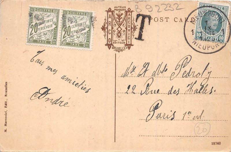 B92232 nieuport ville l usine a gaz belgium