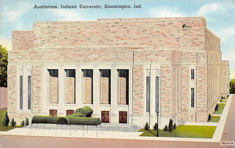 Indiana University Auditorium - Bloomington, Indiana IN