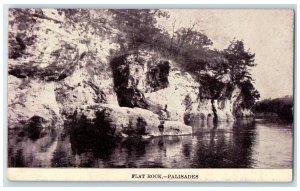 c1910's Flat Rock Palisades Trees Scene Cedar Rapids Iowa IA Unposted Postcard